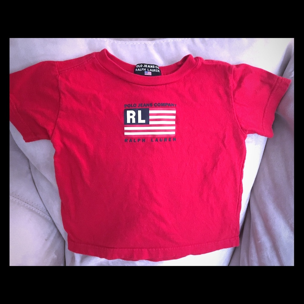 EUC RL Polo t-shirt 12-18 months- UNISEX
